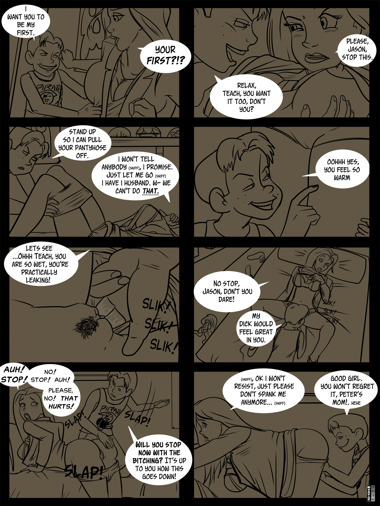 Slave to my student page 3 full
