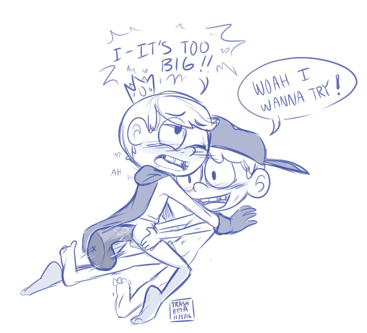 Lewd House Doodles + Extras page 4 full