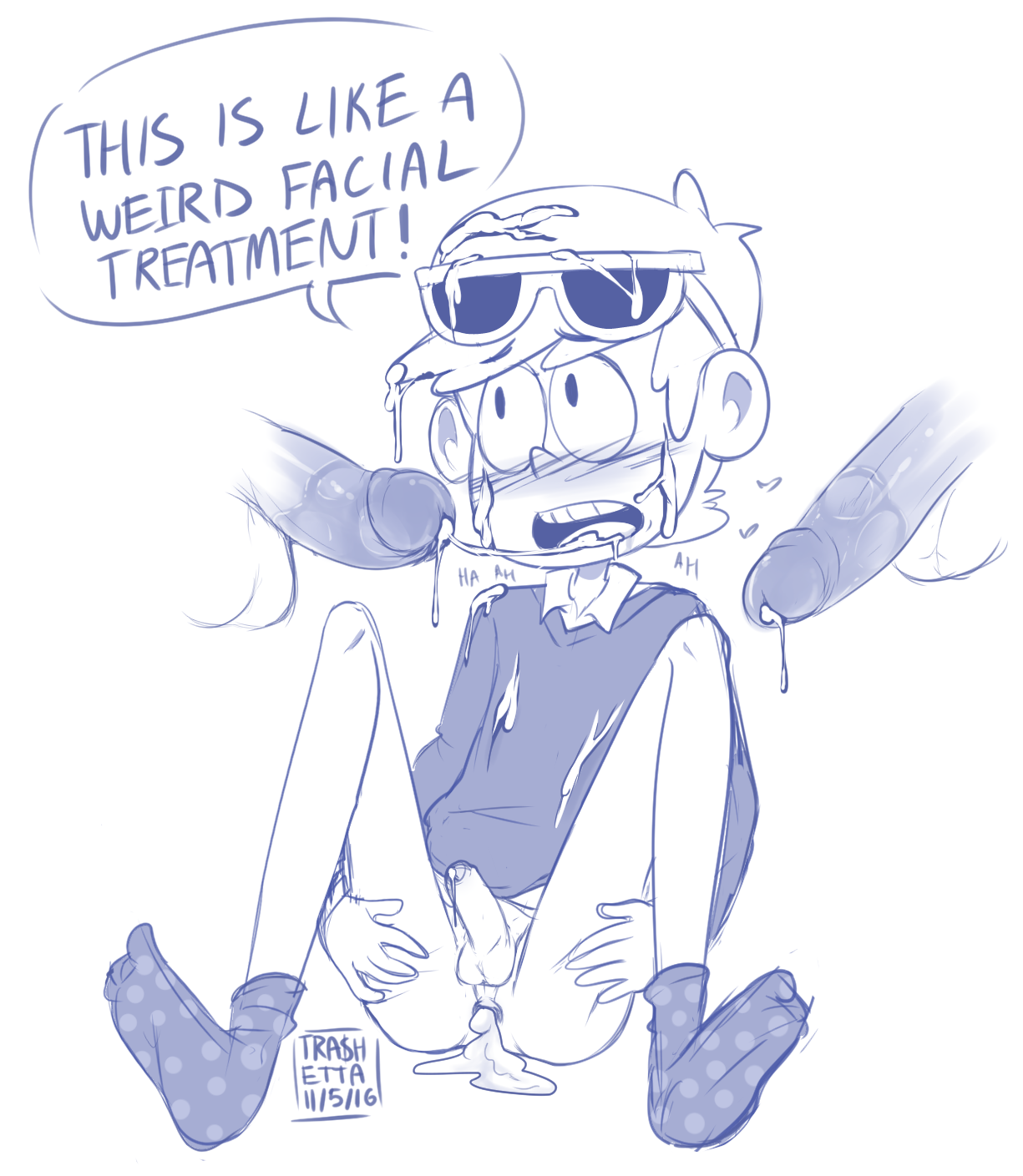 Lewd House Doodles + Extras page 9 full