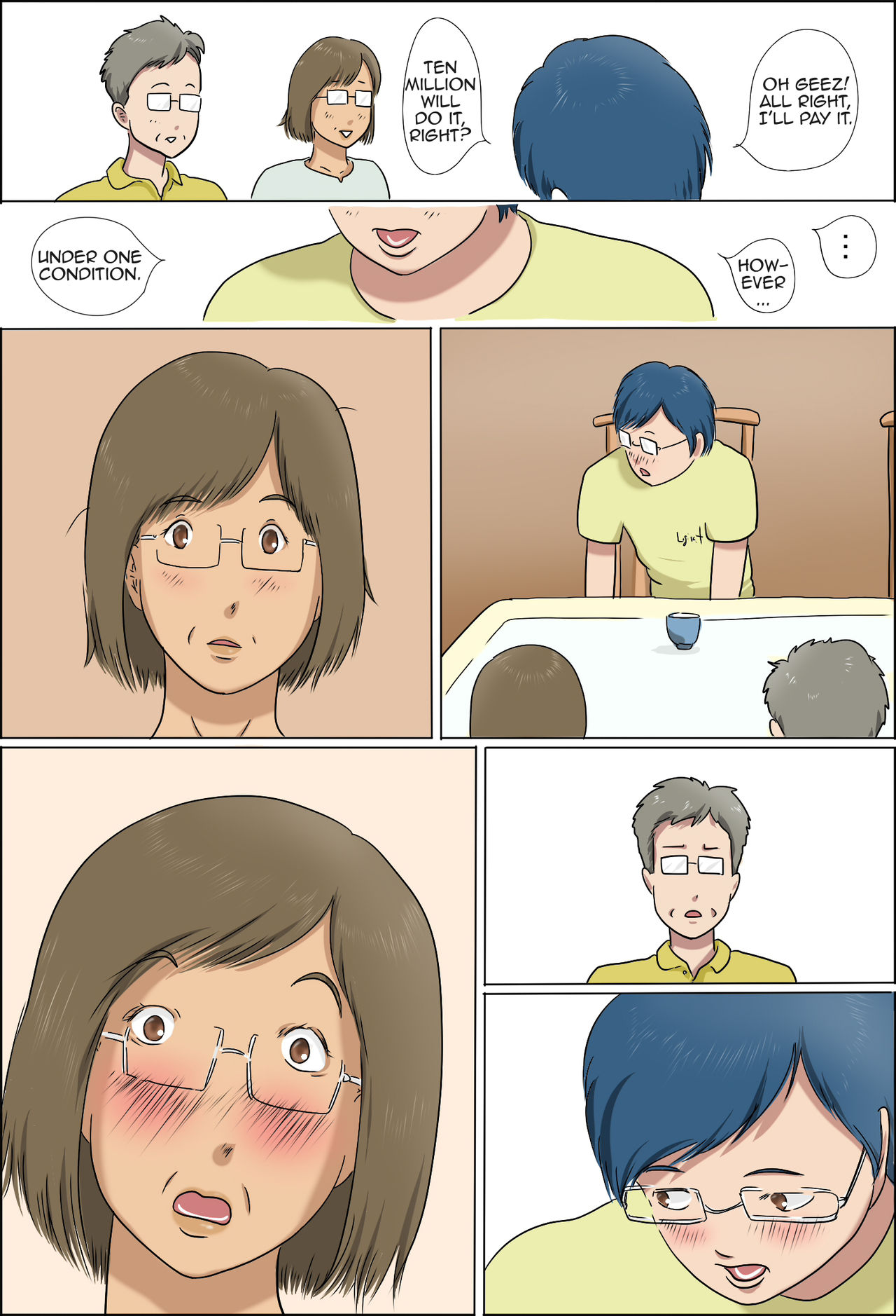 Haha to Musuko no Kazoku Seikatsu | Family Life of Mother and Son page 6 full