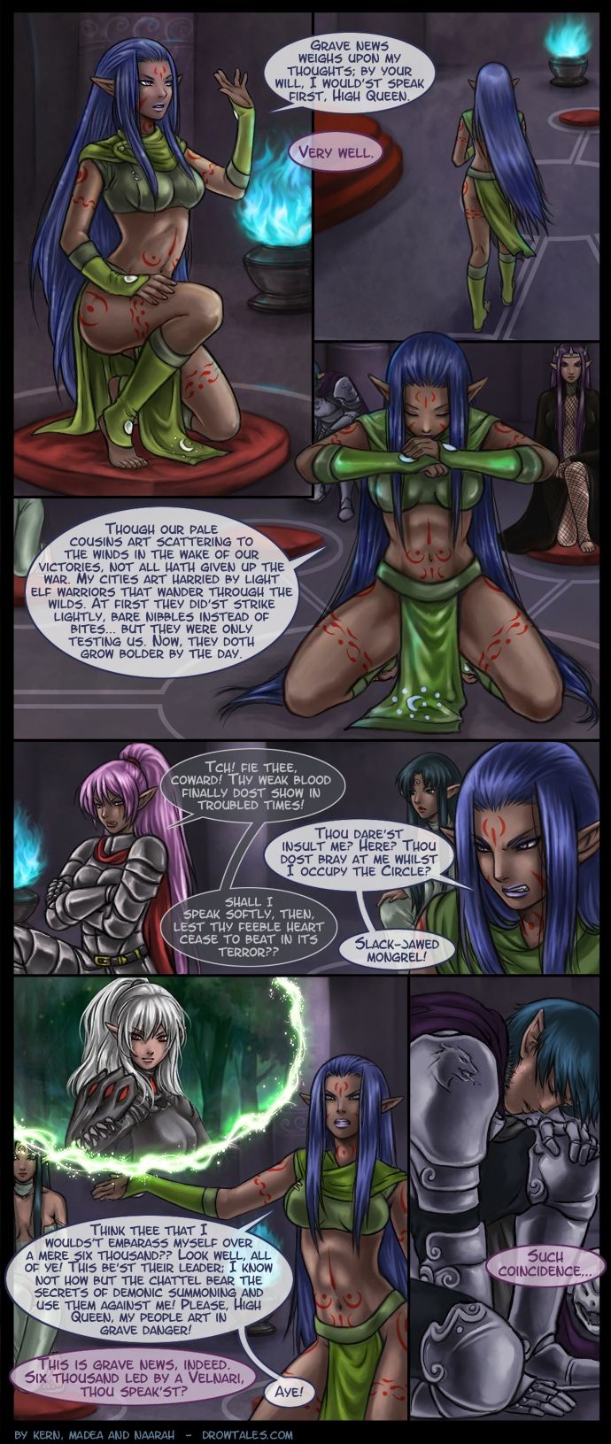 Chapter 8. Goddess' knight page 6 full