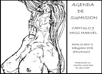 Agenda de Sumision 09 Miss Marvel cover