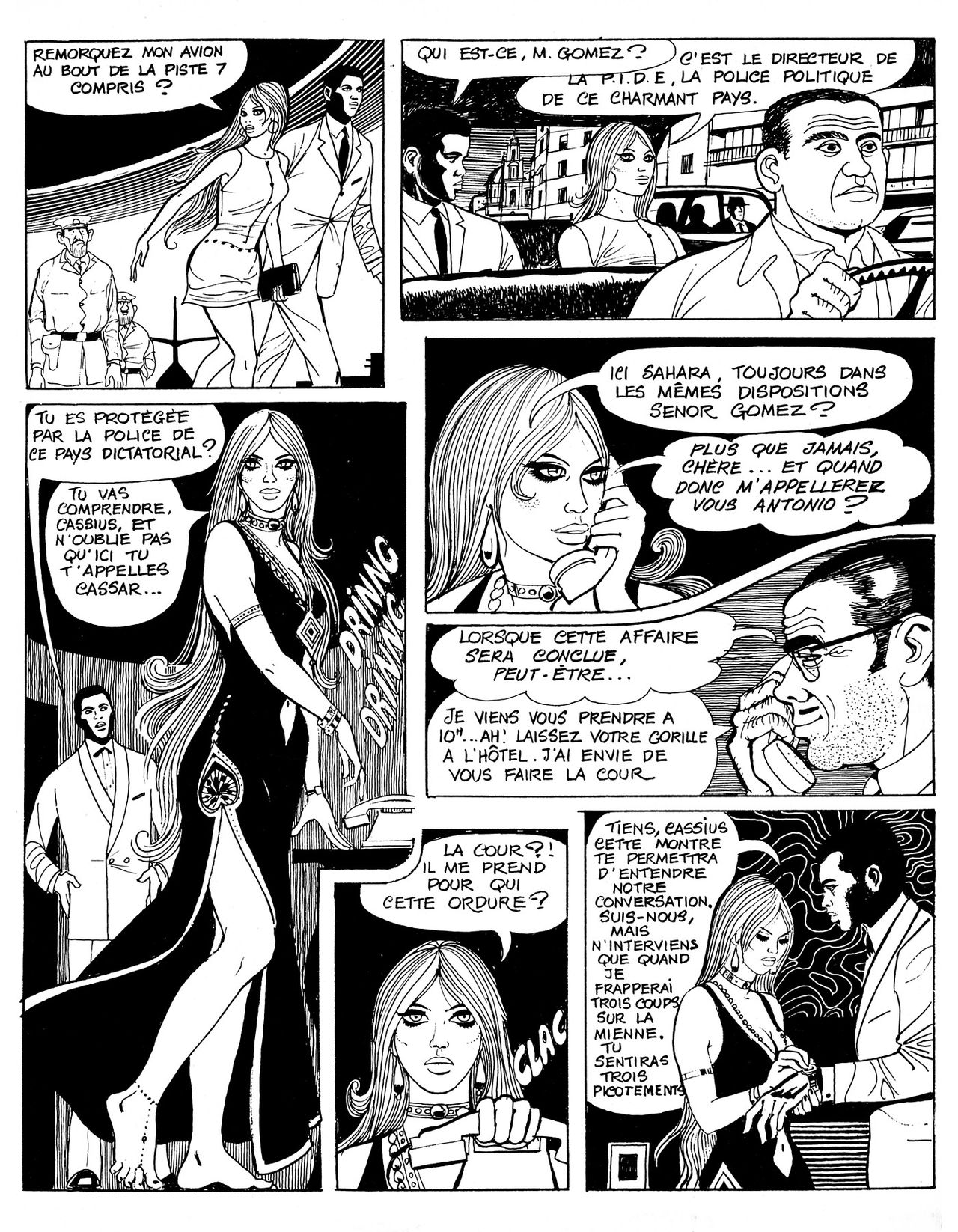Les aventures de la James du Tier-Bond - Ah! Ça ira Sahara page 10 full