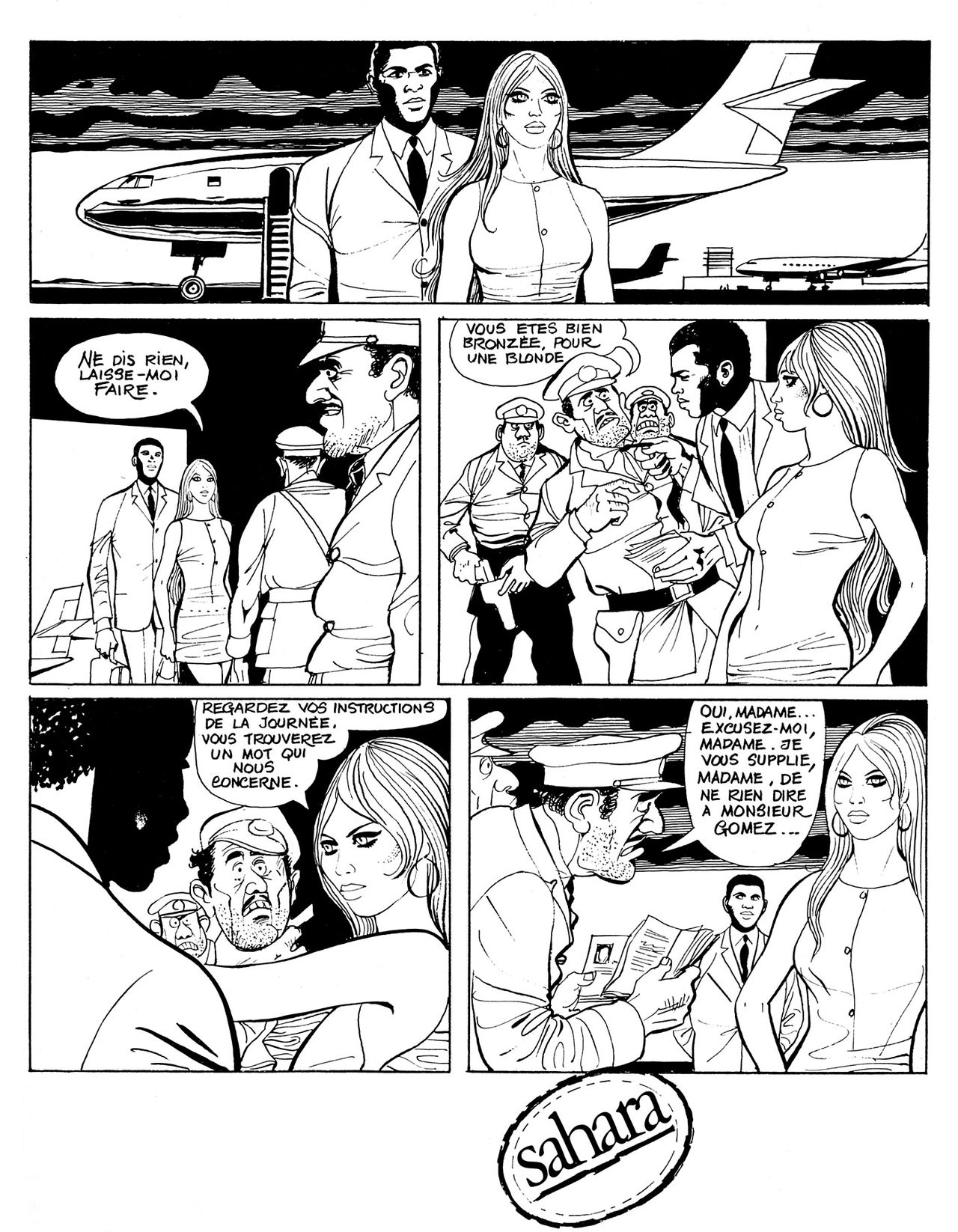 Les aventures de la James du Tier-Bond - Ah! Ça ira Sahara page 9 full