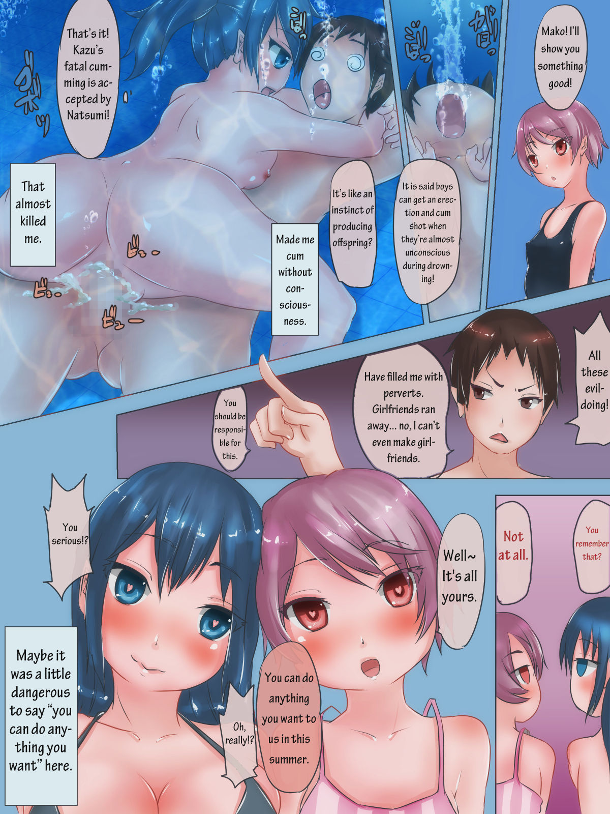 Osananajimi no Nee-chan o Suichuu Dorei ni Shichatta Ohanashi - page 10 full