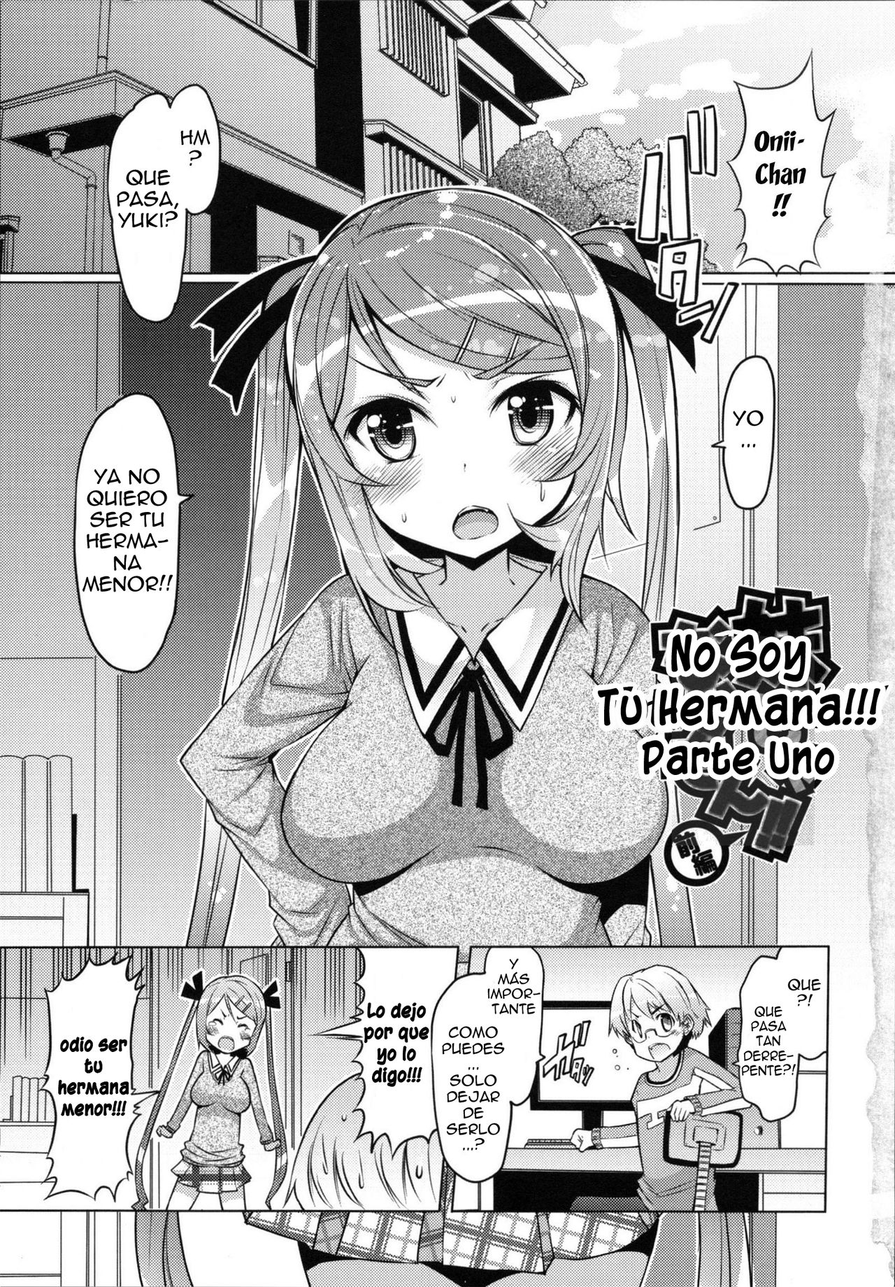Datsu Imouto Sengen | Sister Removal Declaration Ch. 1-3 page 5 full