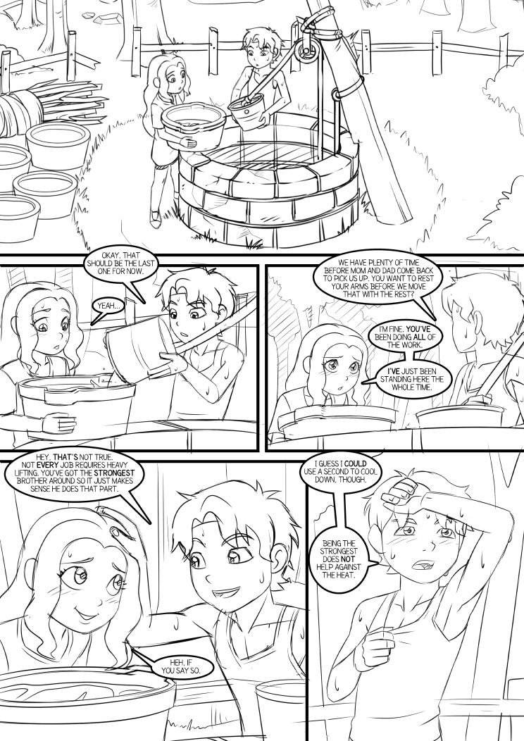 Young Maximoffs - Sketches page 2 full