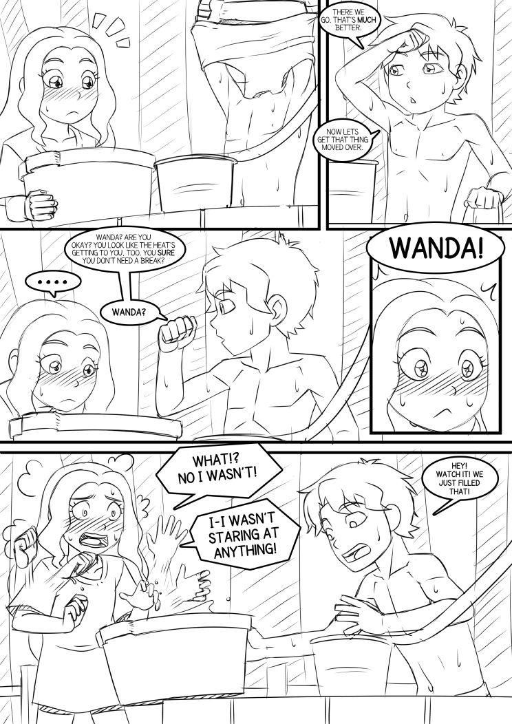 Young Maximoffs - Sketches page 3 full