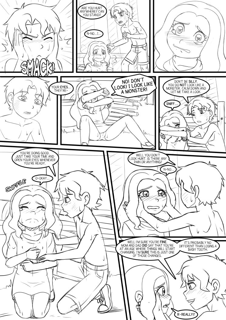 Young Maximoffs - Sketches page 6 full