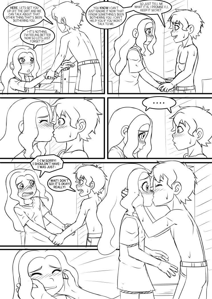 Young Maximoffs - Sketches page 7 full