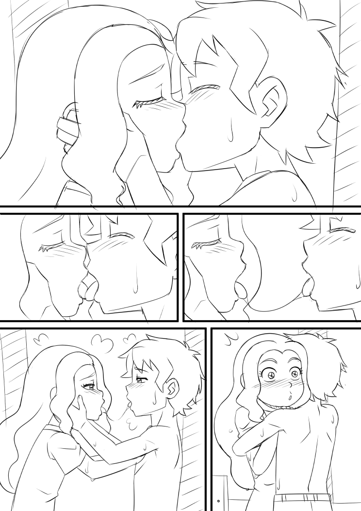 Young Maximoffs - Sketches page 8 full