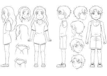 Young Maximoffs - Sketches cover