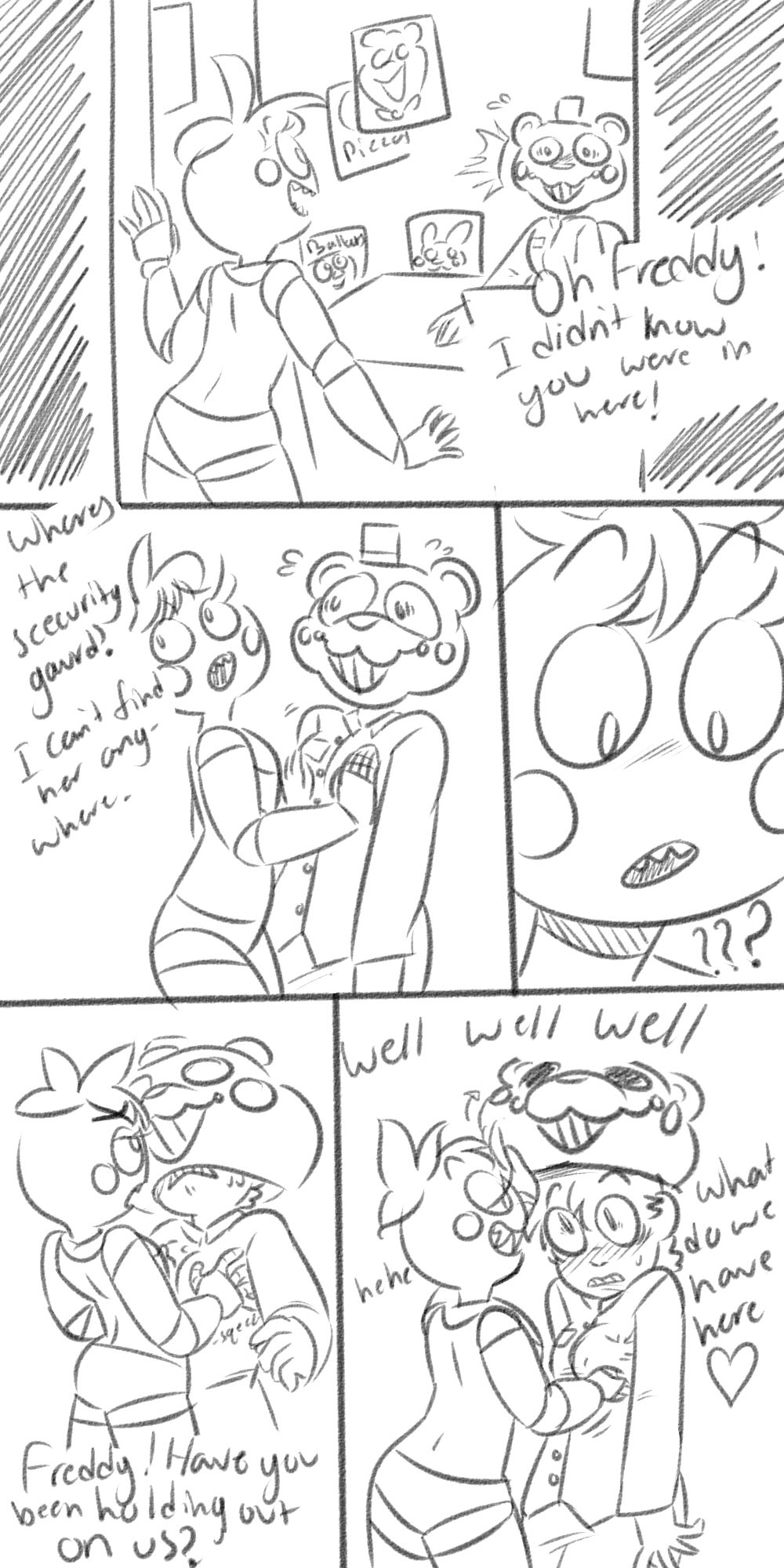Chica finds a playmate page 2 full