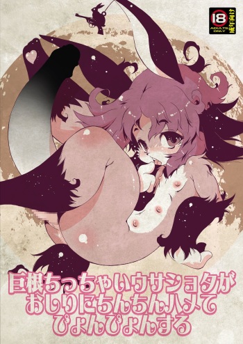 Kyokon chicchai Usa Shota ga Oshiri ni Chinchin Hame te Pyonpyon suru cover