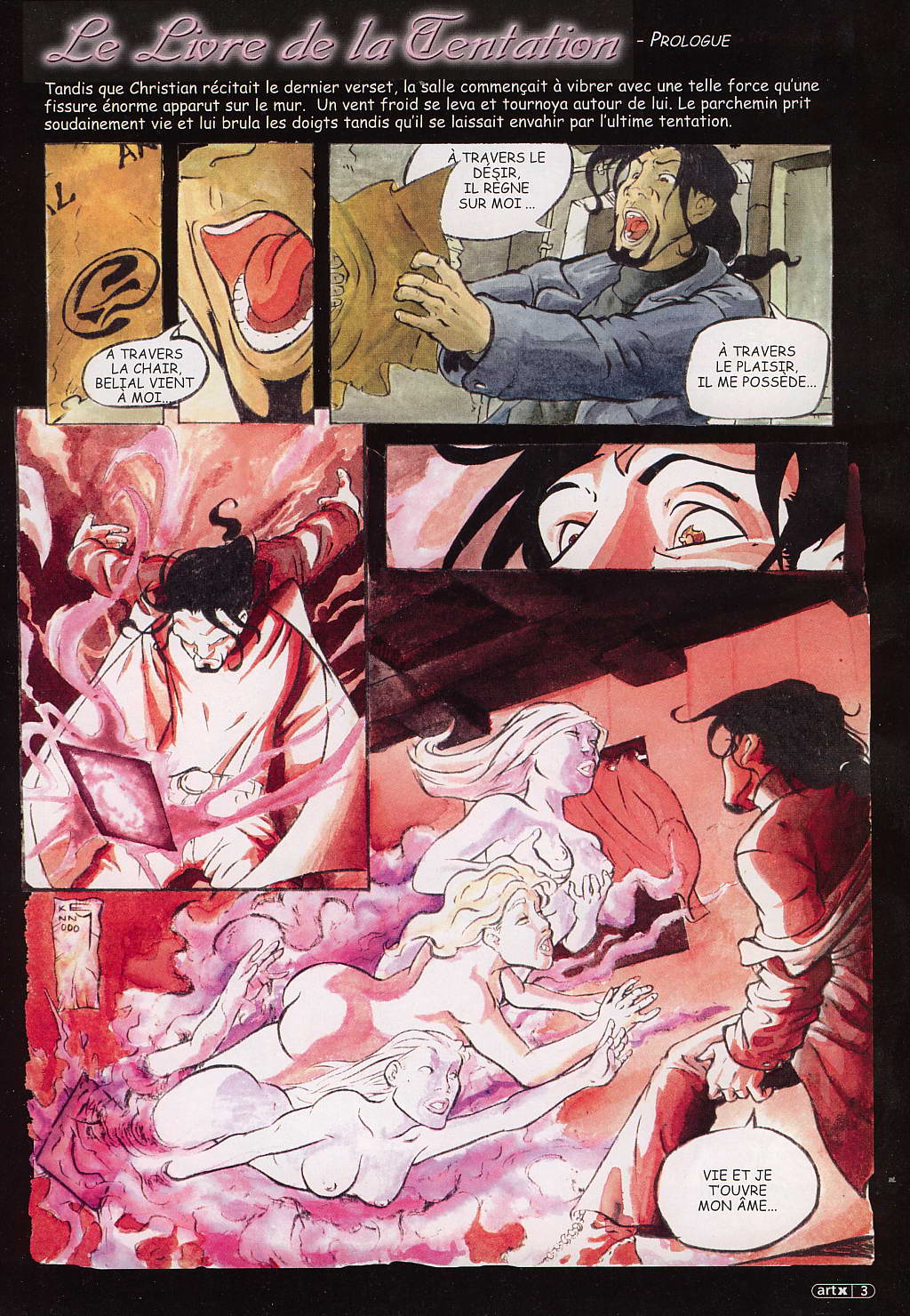 Art X : Les Fantasmes érotiques du hard - Volume 5 page 3 full