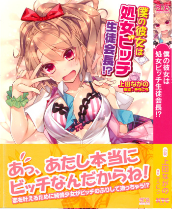 Boku no Kanojo wa Shojo Bitch Seitokaichou!? cover