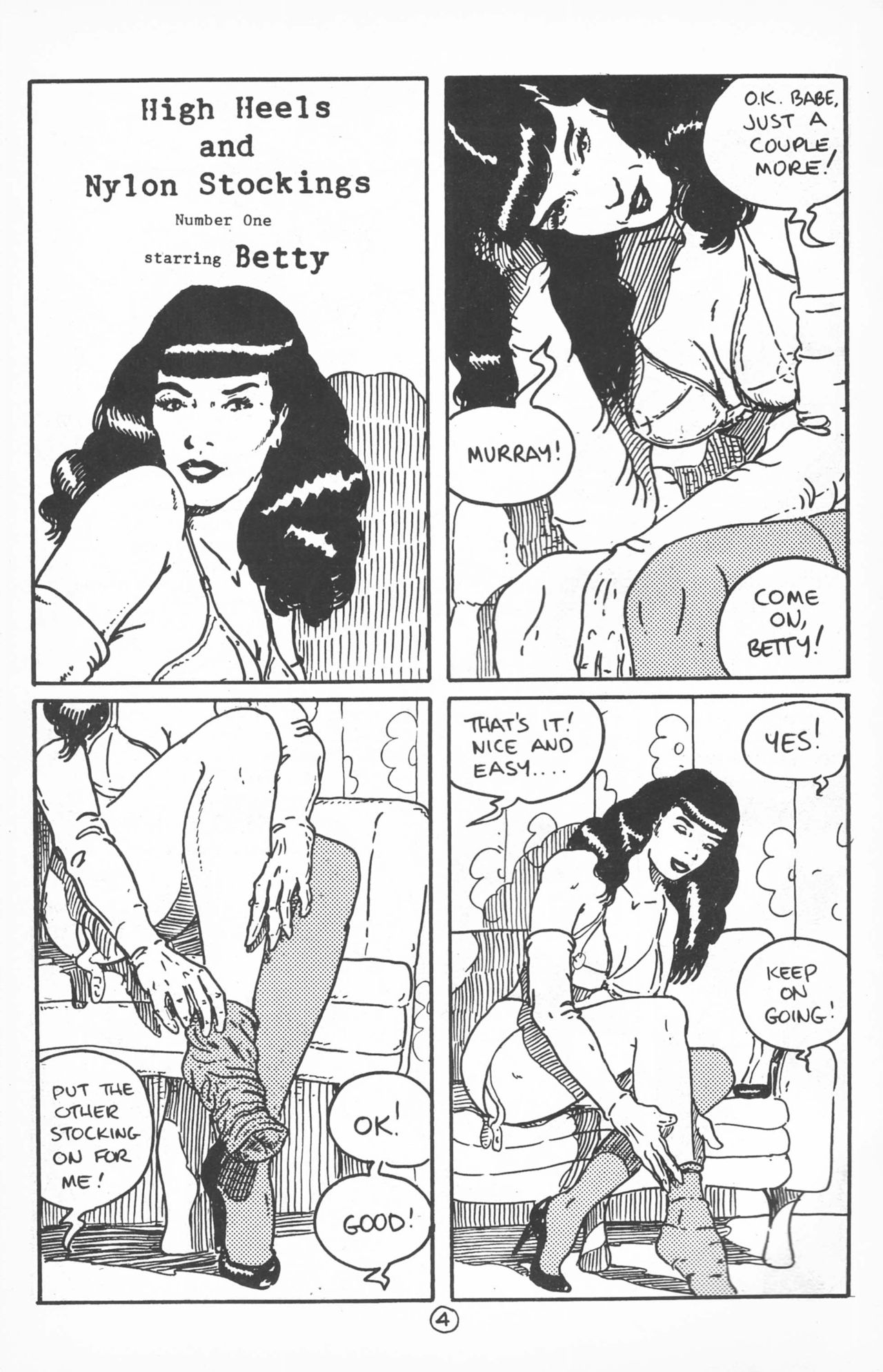 Betty In Bondage No 1 page 6 full