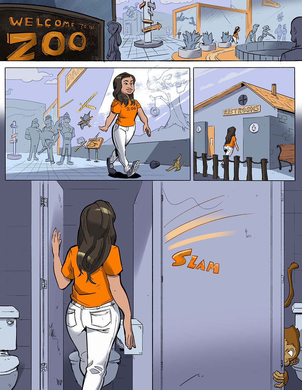 Monkey Business page 1 full