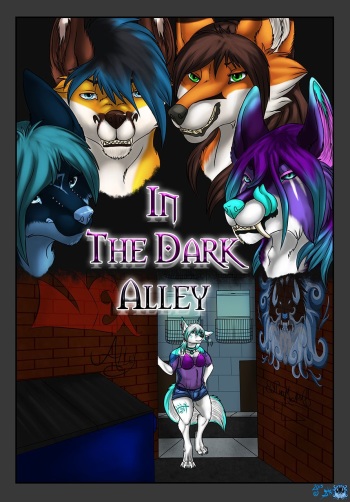 In the dark alley cover