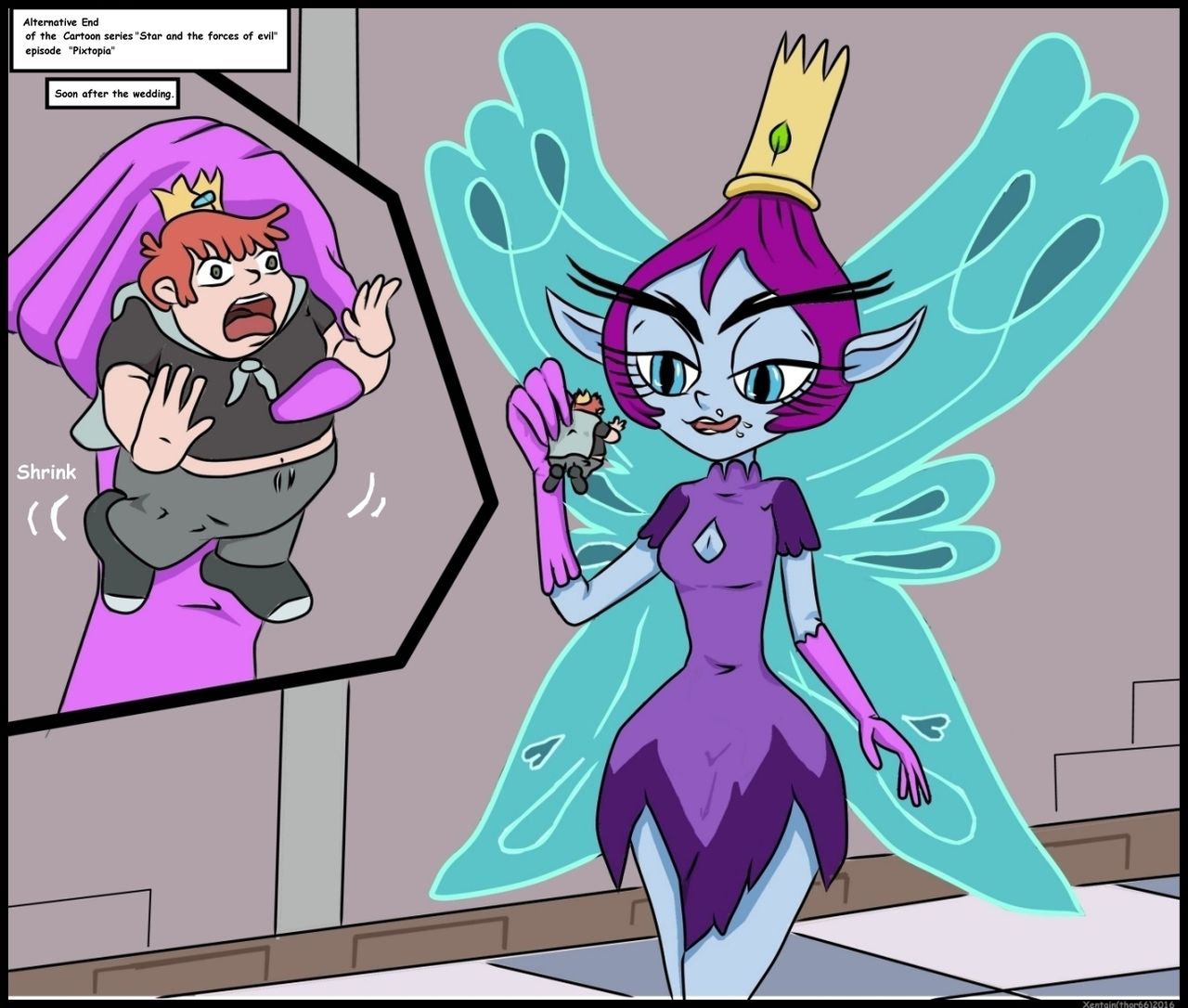 Vore Pixie Empress eat Ferguson page 1 full