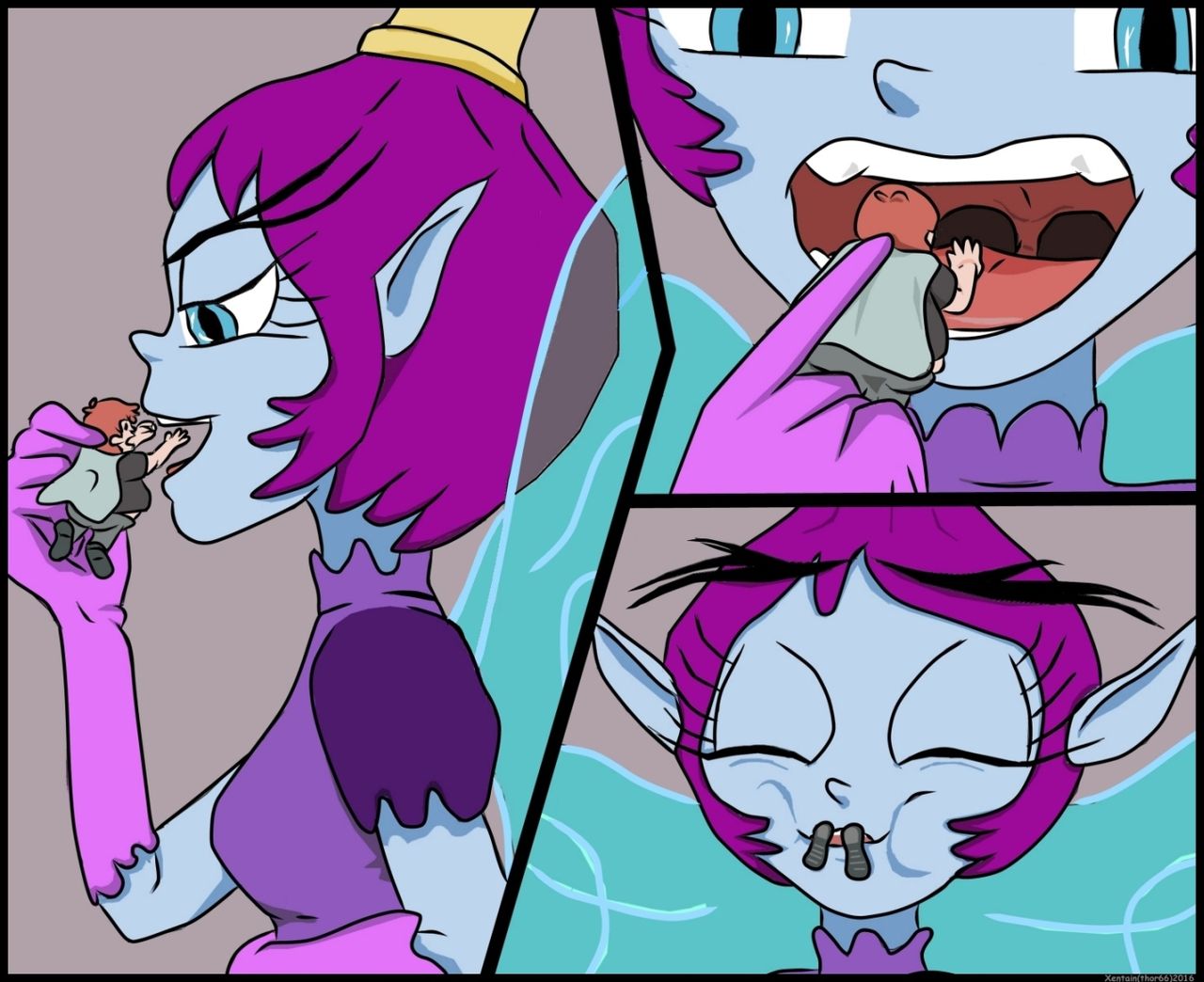 Vore Pixie Empress eat Ferguson page 2 full