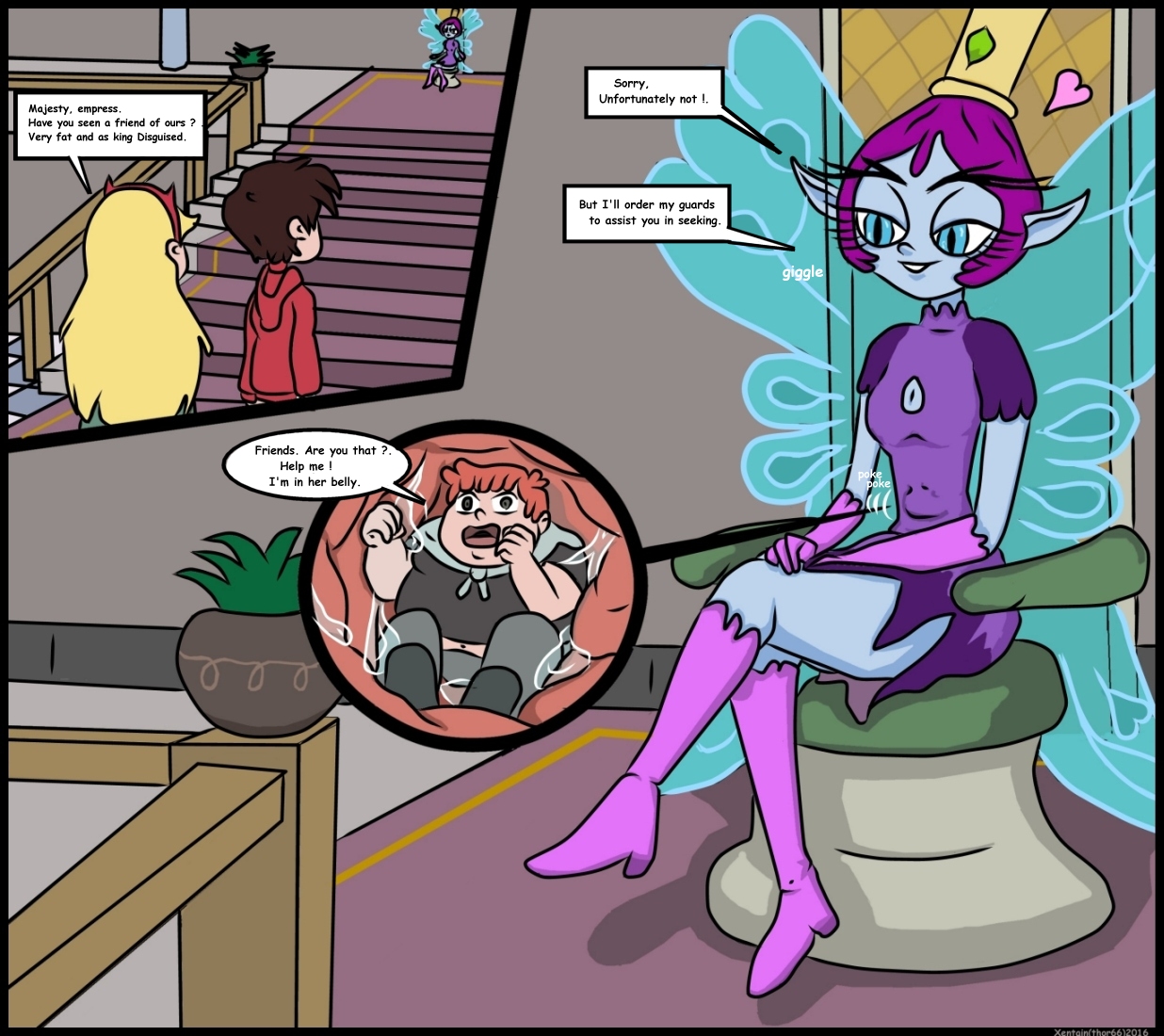 Vore Pixie Empress eat Ferguson page 4 full