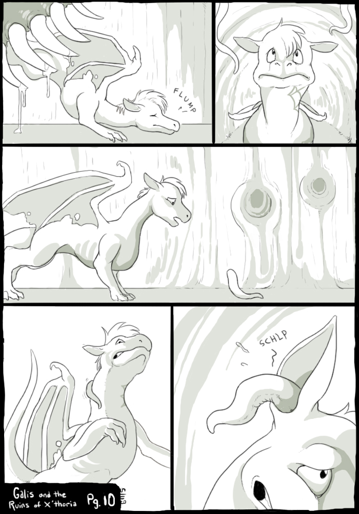 Galis and the Ruins of X'Thoria page 10 full