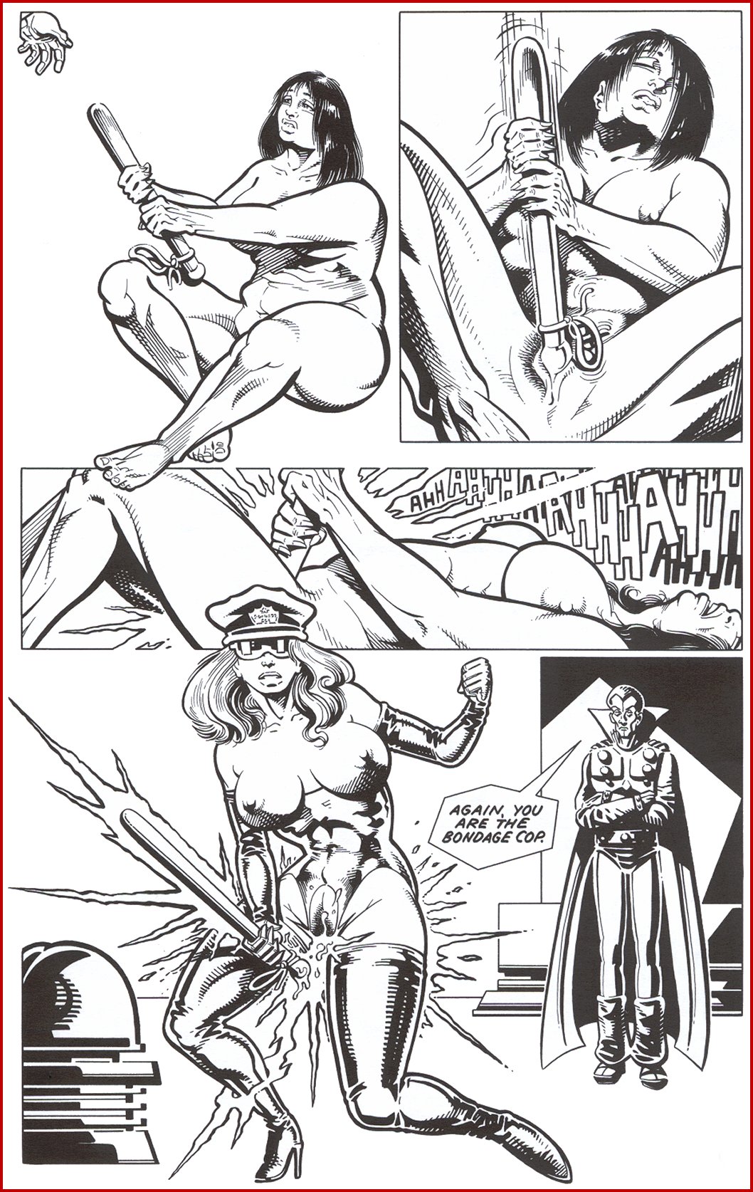 Bondage Cop page 10 full