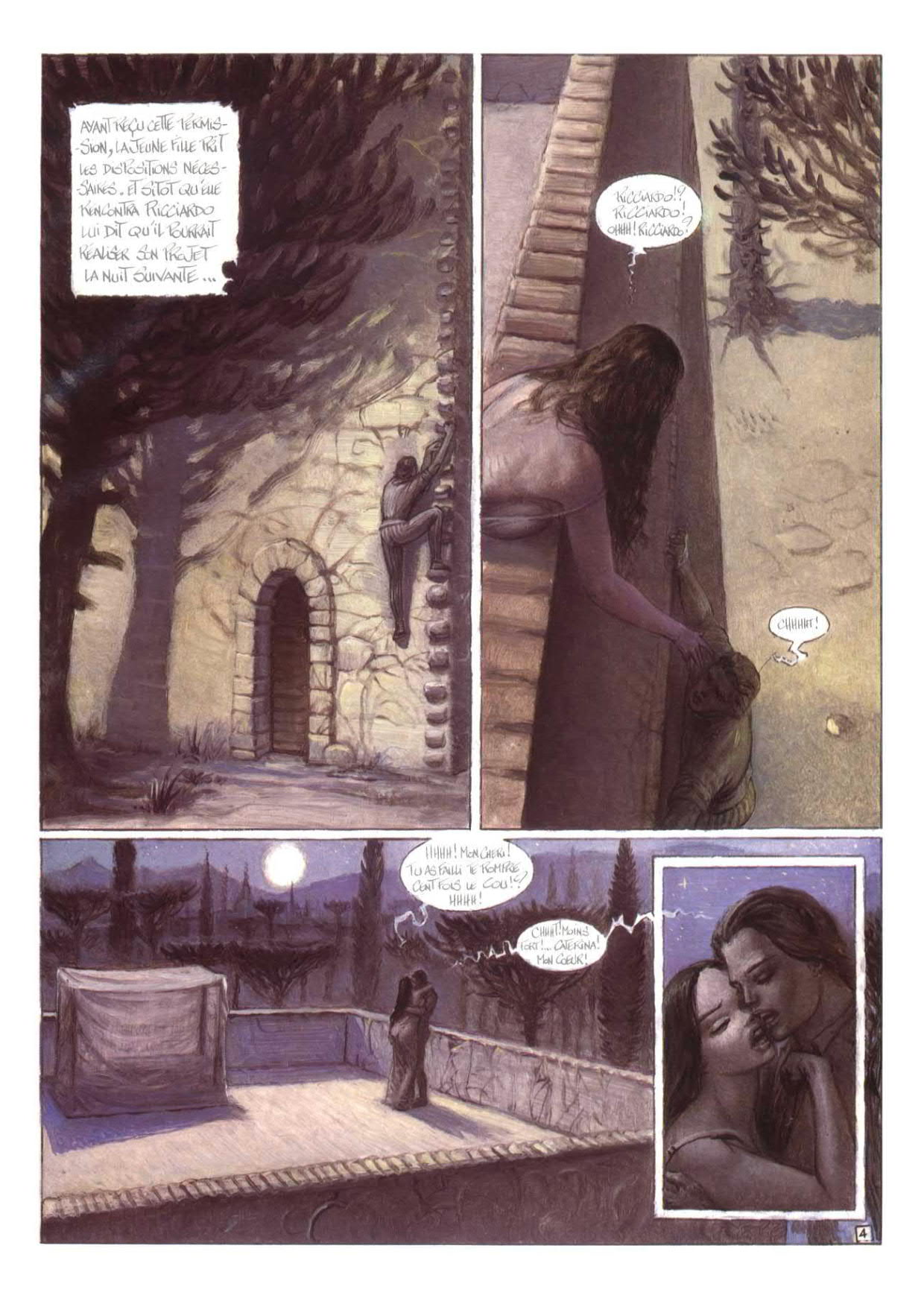 D'apres Boccace - Le Rossignol  complete page 5 full
