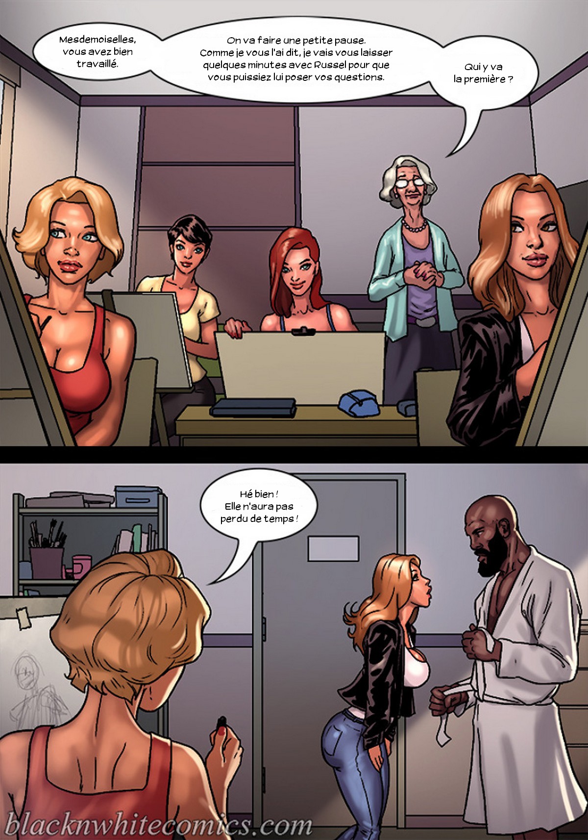 Art Class - part one page 9 full