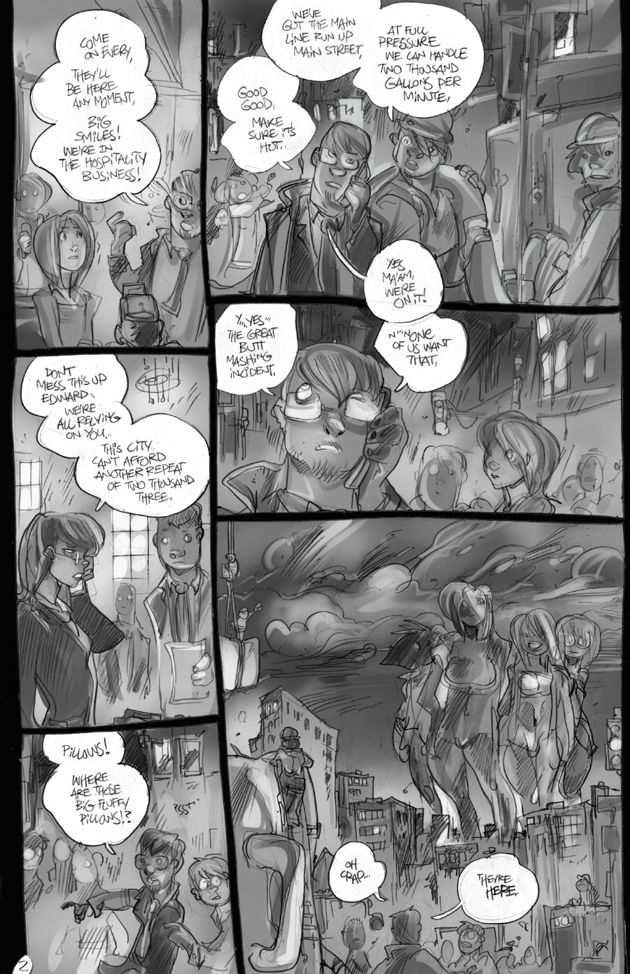 The Slumber Party page 2 full