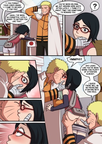 Naruto x Sarada - Colors cover