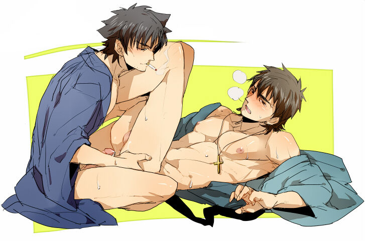 Fate - Kirei Kotomine yaoi collection PART 2 page 10 full