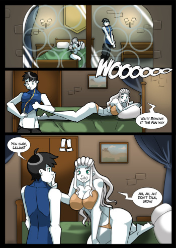 Paldan and Lillias' Awesome Comic cover
