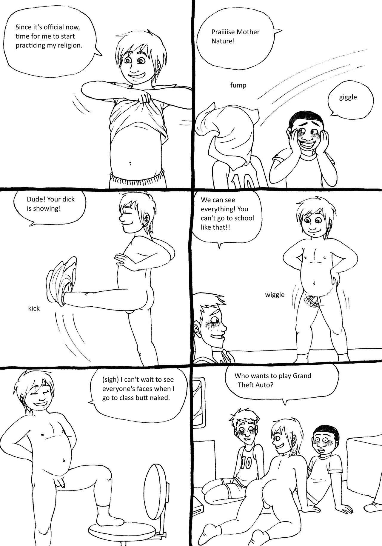 Naked in School page 2 full