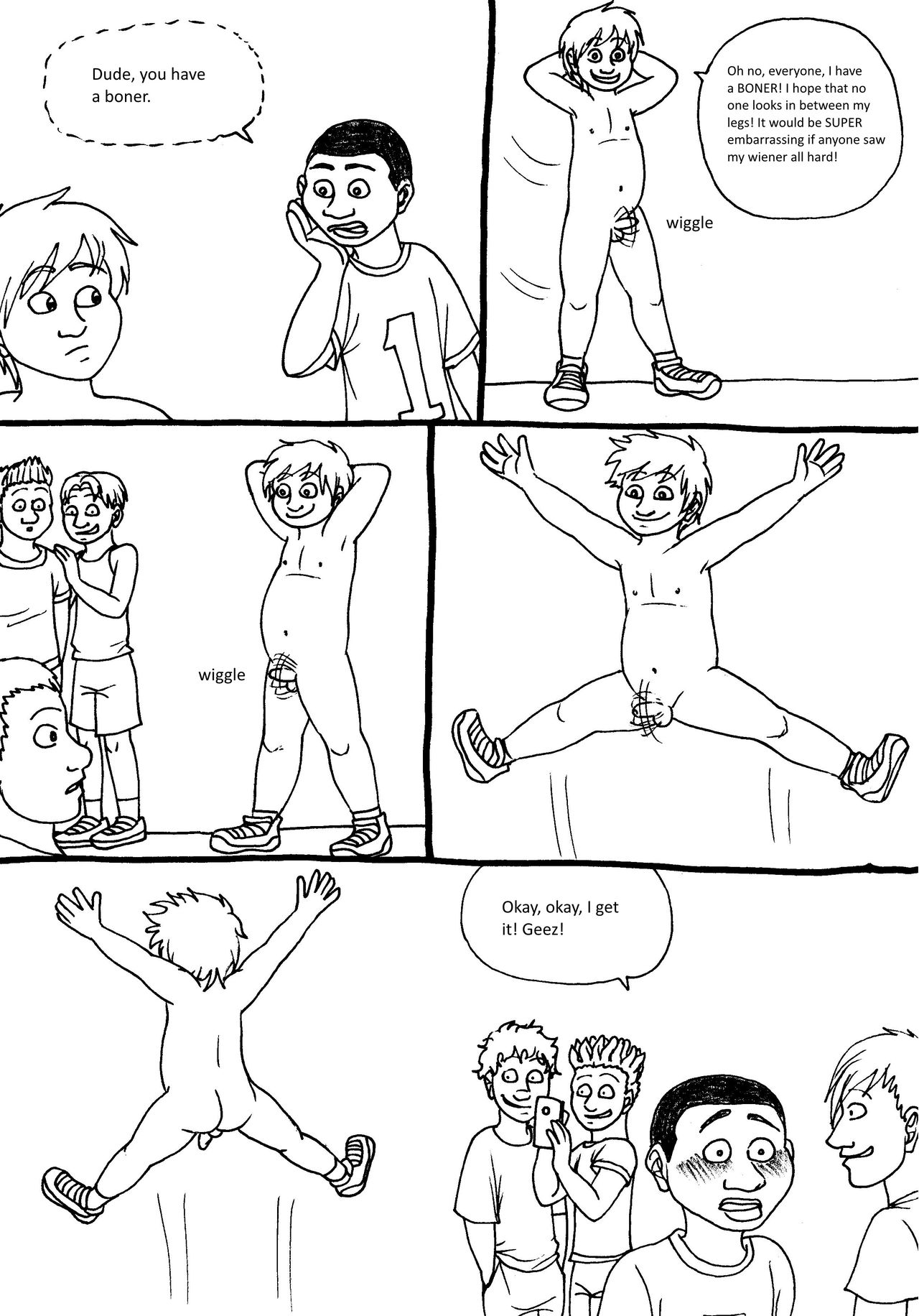 Naked in School page 6 full