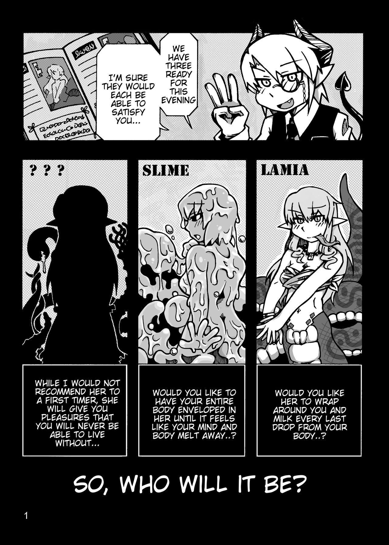 Jingai Shoukan Hon - THE MONSTER GIRLS BROTHEL page 2 full