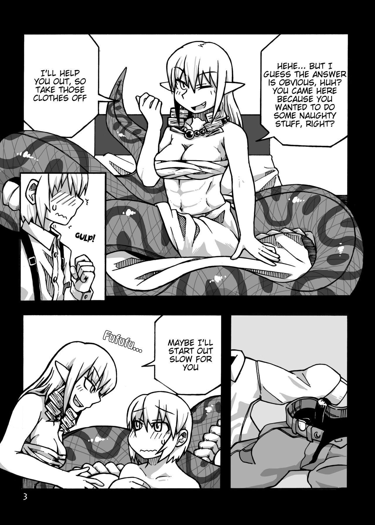 Jingai Shoukan Hon - THE MONSTER GIRLS BROTHEL page 4 full
