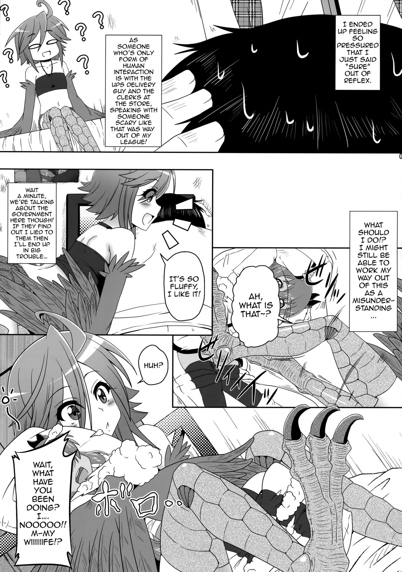 Harpy ga Tonari ni Iru Nichijou page 4 full