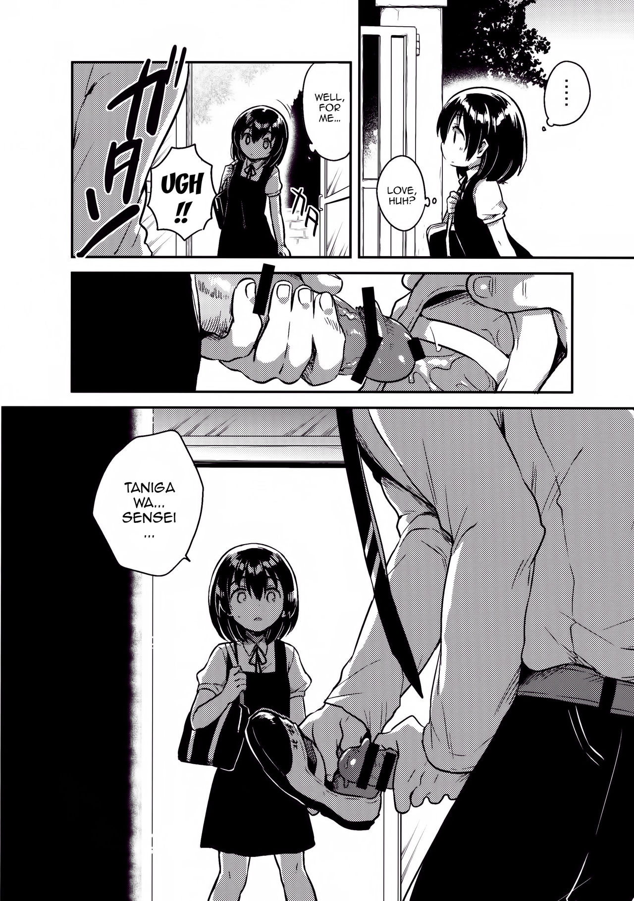 Sensei wa Lolicon de Hentai no Kuzu page 3 full