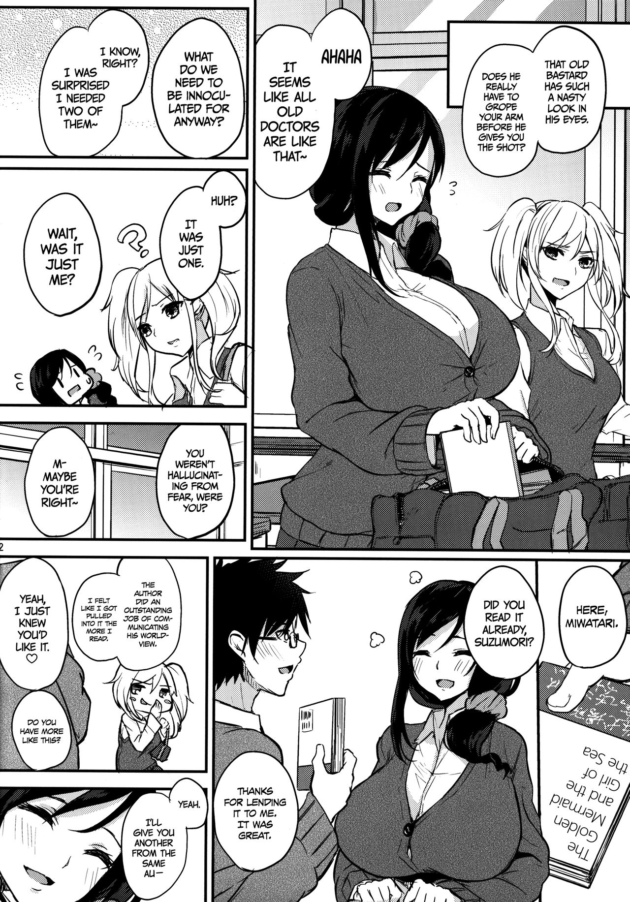 Houkago Milk Latte | After School Milk Latte  =Dark Mac + CW= page 3 full