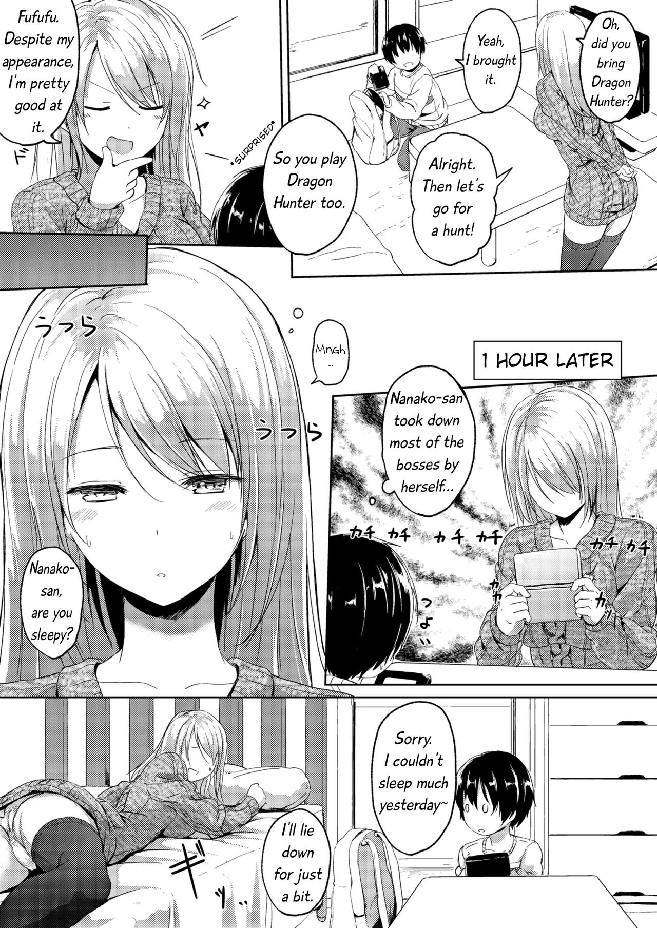 190cm↑ Choushin Onee-san to Taikakusa Icha Love Jikan | 190cm↑ Size Difference "Icha Love" Time with a 190cm Tall Onee-san page 9 full