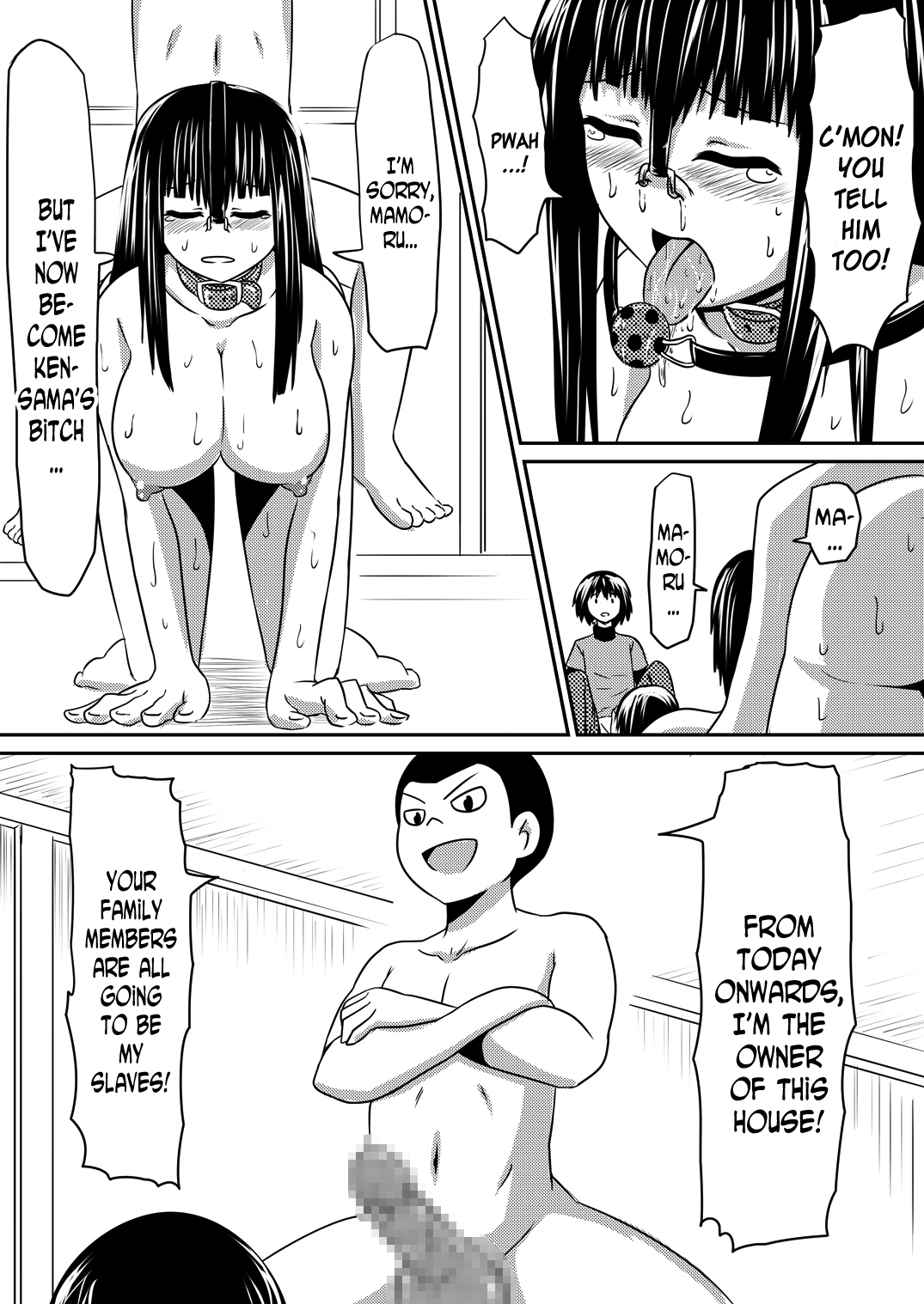 Saimin! Kyouran Kazoku Kazoku Asobi Hen Kouhen - Omocha ni Sareta Mama to Ane to Boku page 10 full