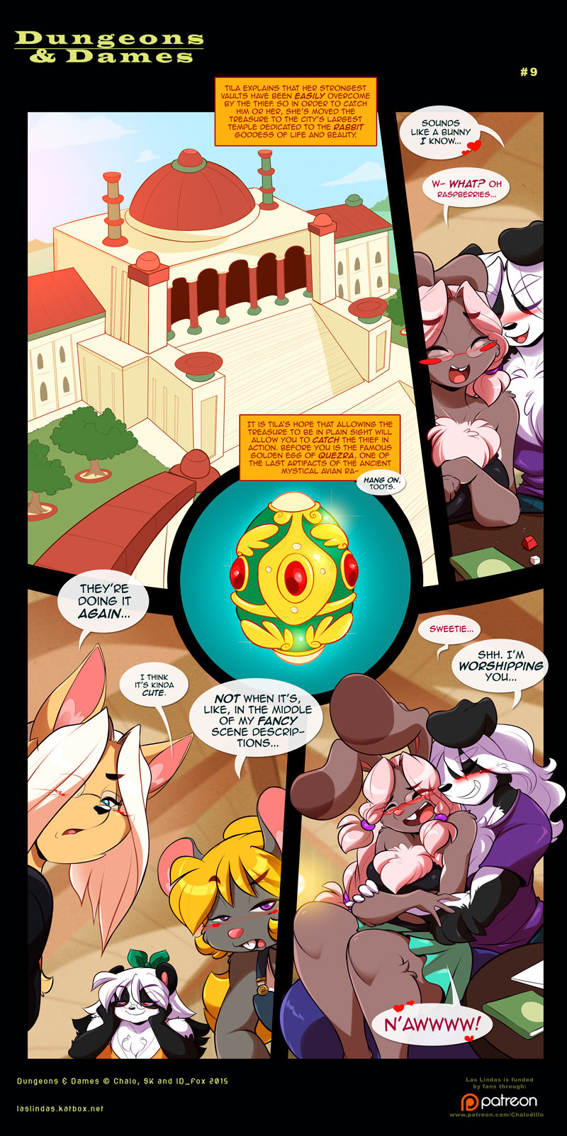 Dangeons and dames page 9 full
