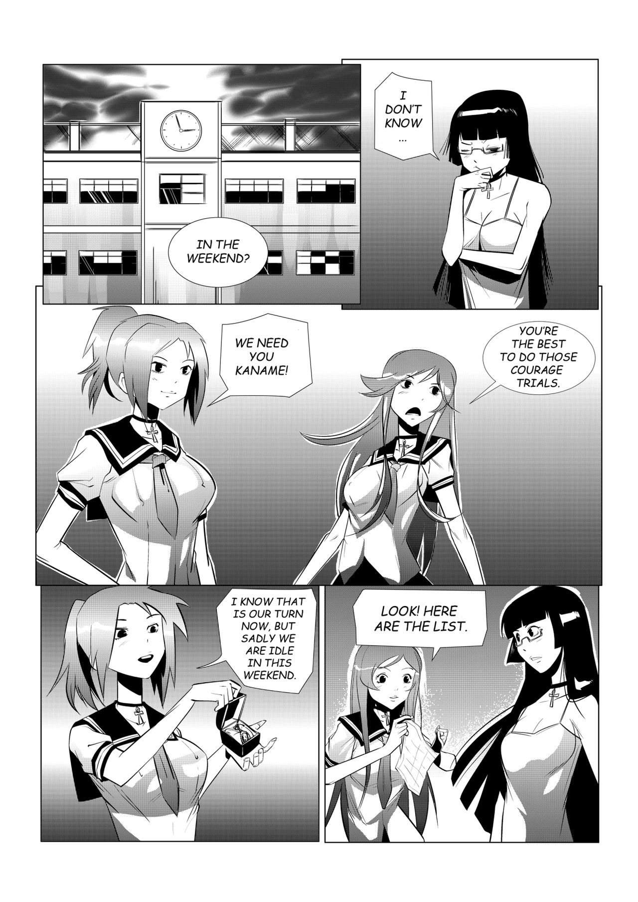 Tales of the Old Mansion: Midnight Party page 3 full