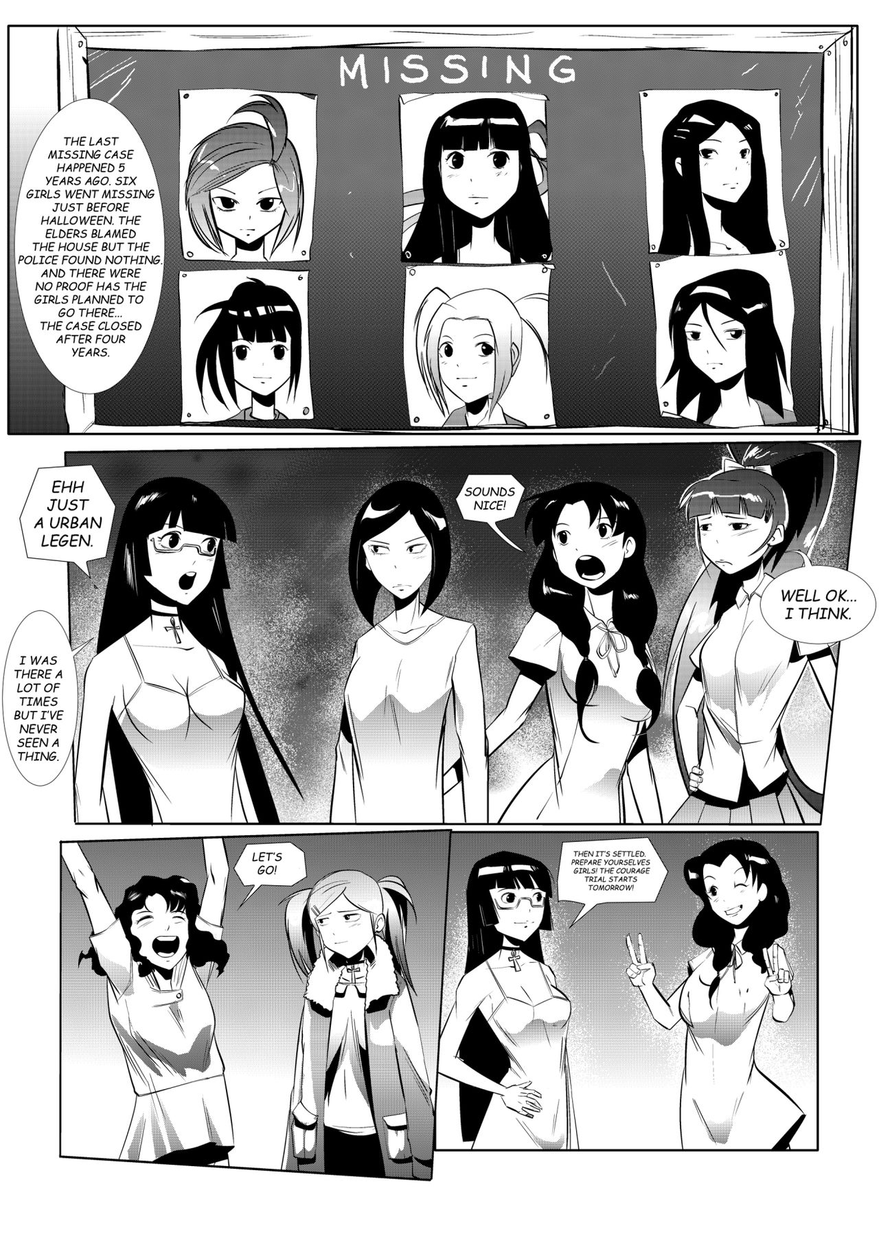 Tales of the Old Mansion: Midnight Party page 7 full