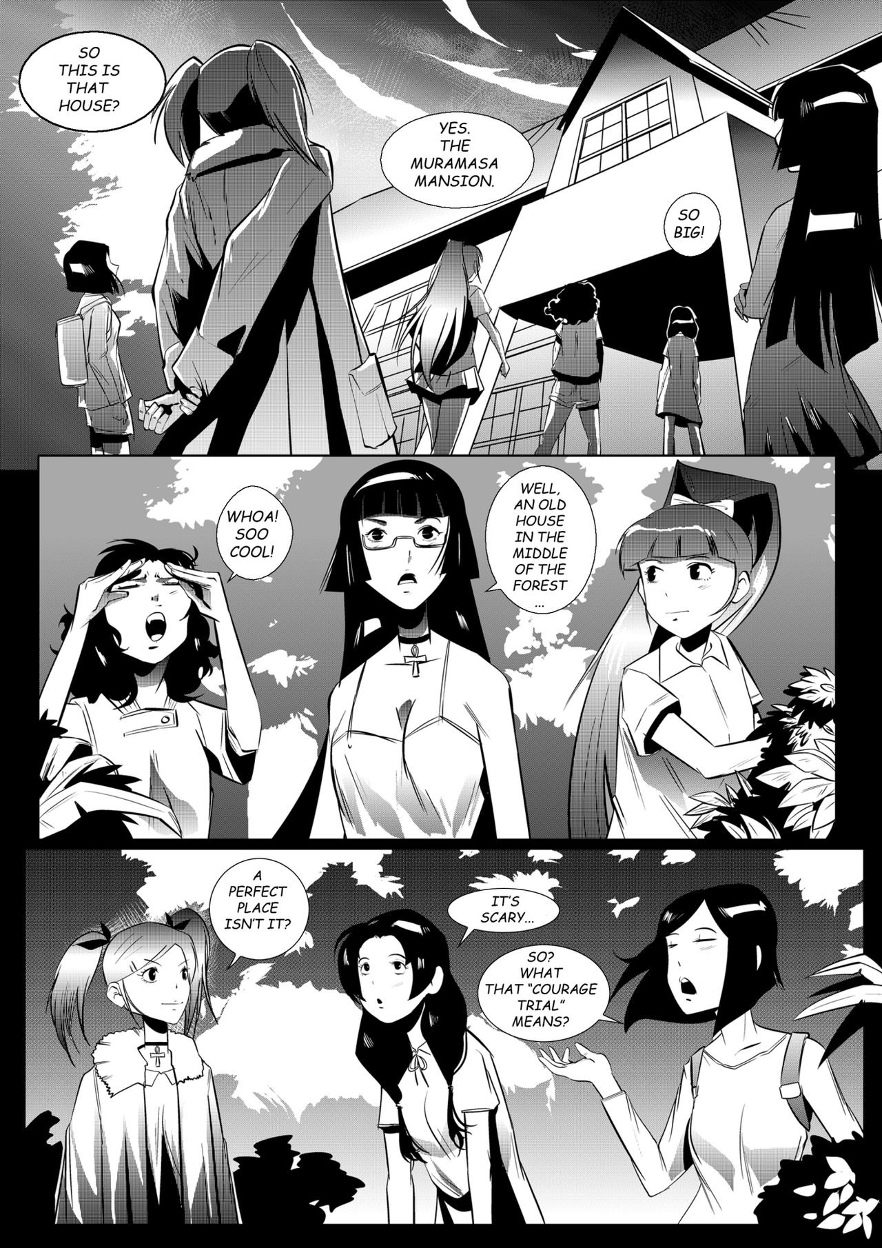 Tales of the Old Mansion: Midnight Party page 8 full