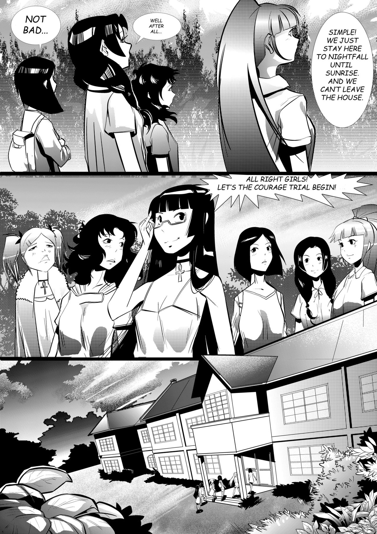 Tales of the Old Mansion: Midnight Party page 9 full