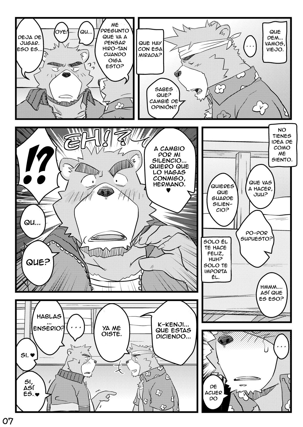 "Kurikaesu Natsu" Bunki Episode Sono 1 Juuichi &amp; Kenji-hen "Gaki no Koro no Kioku" page 8 full