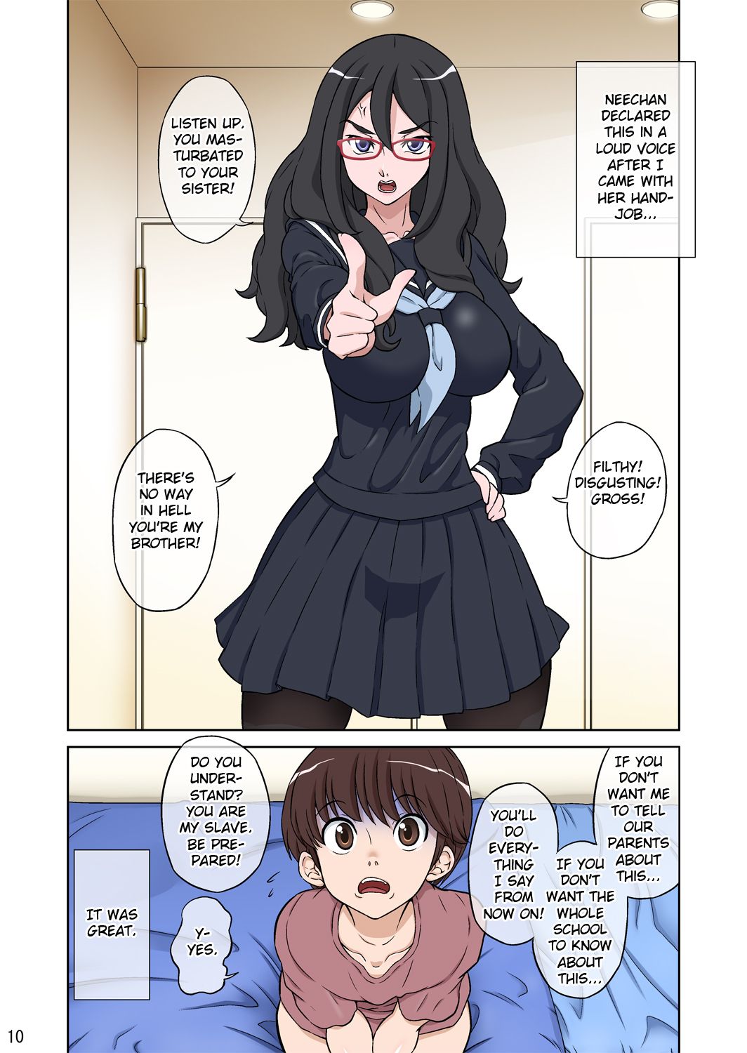 Boku no Nee-chan wa Chouzetsu Kami BODY Tensai Chijo page 10 full